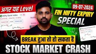 Nifty Prediction for Tuesday  9 July 2024  Fin nifty Expiry Strategy  Bank NIFTY Tomorrow