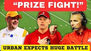 HUGE BATTLE INCOMING TENNESSEE FOOTBALL ALABAMA FOOTBALL VOLS FOOTBALL SEC FOOTBALL URBAN MEYER