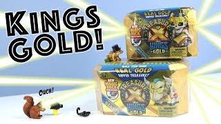 Treasure X Kings Gold New Magic Rock Dig & Opening Moose Toys