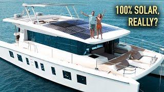 Our HONEST review of the SOLAR POWERED Silent Yacht 55
