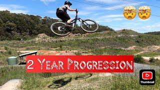 My Mountain Bike Progression Edit over 2 YEARS