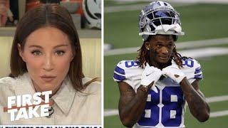 FIRST TAKE Kay Adam STRONG reacts to Dalls Cowboys CeeDee Lamb expected to skip minicamp over deal