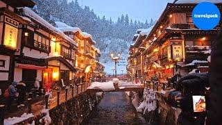 Посещение секретной зимней деревни Японии похожей на 