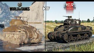 M4A1 in War Thunder vs World of Tanks