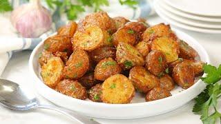 Garlic Butter Potatoes  Easy + Delicious Thanksgiving Side Dish