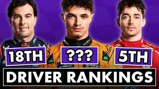 Our Mid-Season F1 Driver Rankings 20th -1st