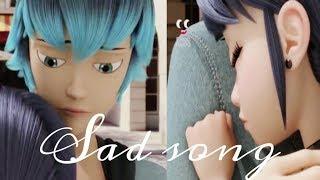 Miraculous Ladybug AMV Sad song  We the kings  Lukanette