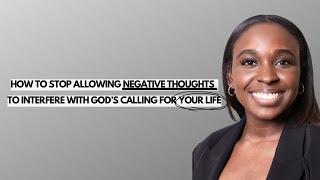 3 negative thoughts holding you back from using your gifts from God today and how to overcome them