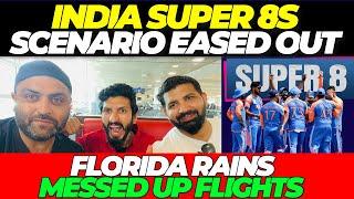 India road to SEMI FINAL scenario eased out  all eyes Florida Rains for Team Pakistan & USA