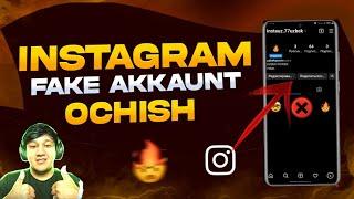 INSTAGRAM FAKE AKKAUNT OCHISH   CHEKSIZ KUNIGA 50 TA FAKE AKKAUNT OCHISH  NAKRUTKA TEKIN 