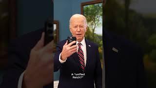 President Biden Reacts to Trumps Unified Reich Ad