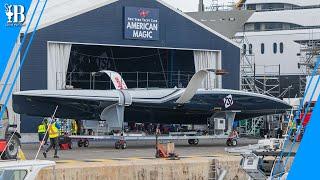 Its Magic Moment - American Magic Roll Out B3  25th April  Americas Cup