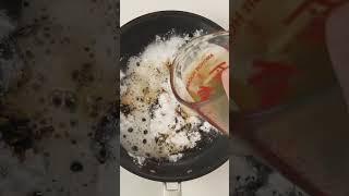 Cleaning burnt pans hack