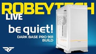 $2500 be quiet Dark Base Pro 901 White Build 7800x3D  RTX 4070Ti