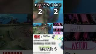 Pertarungan Sengit ONIC dan BTR Menyamakan Kedudukan di Match 4 MPL S12