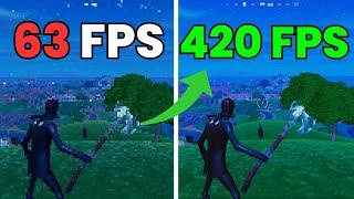 How to INSTANTLY BOOST FPS in Fortnite FPS & Input Delay