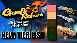 GUNFIRE REBORN THE BEST *NEW* WEAPON TIER LIST