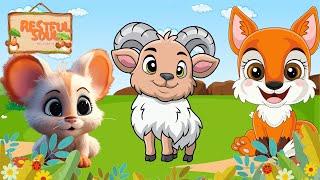 Cute Little Animals - Mouse Goat Fox - Animal Moments