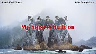 My Hope is Built on Nothing less - Key of F Guitar Accompaniment