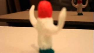 Claymation Stop Motion Film - Little Ingram Waves Hello