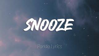 SZA - Snooze... Rihanna The Weeknd Lyric Video