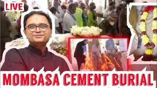 SHOCKING SEE THE STRANGE THINGS THAT HAPPENED AT THE BURIAL OF MOMBASA CEMENT TYCOON