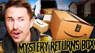 Unboxing a $35 AMAZON MYSTERY BOX & Getting WAY MORE Than We Paid