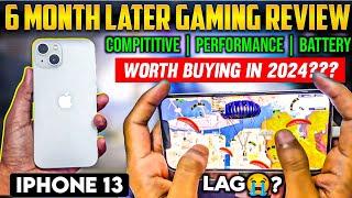 iPhone 13 Gaming Review in 2024  iPhone 13 for PUBG BGMI  iPhone 13 BGMI Test 2024 Battery Health