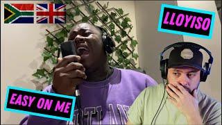   Lloyiso - Easy On Me Adele Cover  Vocalist From The UK Reacts