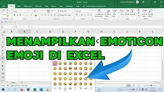 Menampilkan Emoticon Emoji di Excel Laptop  PC