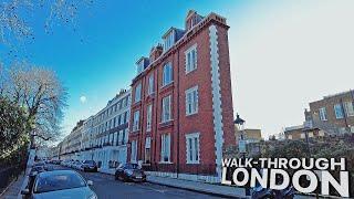 LONDON Walk  - Posh South Kensington  - the ‘Thin House’ Fulham Road surrounding streets & mews