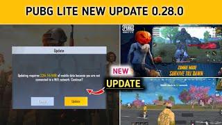 Pubg Lite New Update 0.28.0  Pubg Lite New Update Release Date  New Update In Pubg Lite 2024