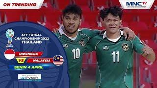 SENGIT PARAH PERTANDINGAN INDONESIA VS MALAYSIA 5-1  AFF FUTSAL CHAMPIONSHIP 2022