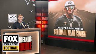 Deion Sanders is Colorados new head coach and how it impacts the program  Breaking The Huddle