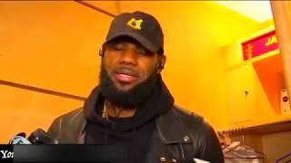 LeBron James TALKS Lonzo Ball - Postgame Lakers vs Cavs