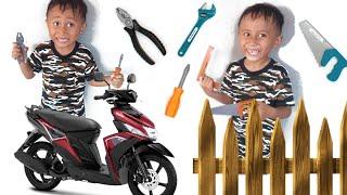 Mainan Alat Perkakas Mainan Alat Tukang Tool Set  Unboxing Mainan Anak