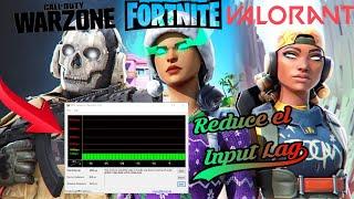 How to Reduce Input Delay On PC Online Games Timer Resolution 0.5ms Fortnite Valorant & Warzone