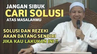 Rahasia Agar Solusi Dan Rezeki Datang Secara Tiba-tiba  Habib Novel Alaydrus