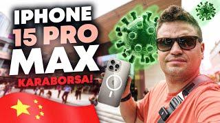 ÇİN’E IPHONE 15 PRO MAX ALMAYA GİTTİM KORONA OLDUM