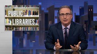 Libraries Last Week Tonight with John Oliver HBO