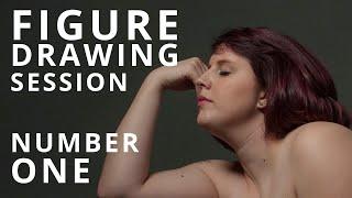 Figure Drawing Session Week 1 - Nude Model Art Reference