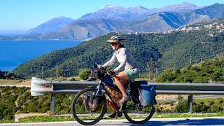 Montenegro and Albania in Winter  Dubrovnik to Sarandë  World Bicycle Touring Episode 12