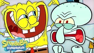 SpongeBob  Thaddäus REICHT ES 60 Minuten lang  SpongeBob Schwammkopf