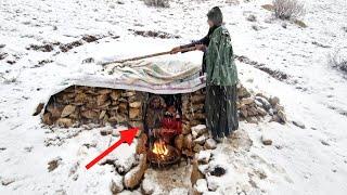 Winter Camping A Widow and Her Daughters Fighting the Mountain Cold