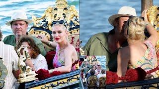 Gwen Stefani And Husband Blake Shelton Caught On A PDA Date During A Romantic Gondola Ride In Italy
