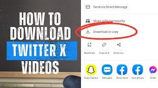 How to Download Twitter Videos  Twitter X Video Downloader