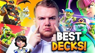 TOP 3 BEST DECKS IN THE NEW SEASON - Clash Royale