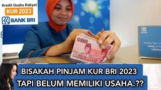 BISAKAH PINJAM KUR BRI 2023 TAPI BELUM PUNYA USAHA ?