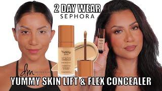 2 DAY WEAR *new* DANESSA MYRICKS YUMMY SKIN LIFT & FLEX CONCEALER *dry undereyes*  MagdalineJanet