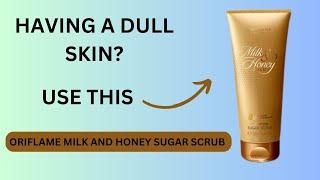 Milk and Honey Smoothing Sugar Scrub Product Review  Oriflame Milk and Honey Scrub